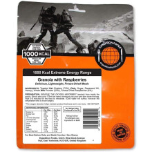 EXPEDITION FOODS expeditionfoods.com Double Serving Granola with Raspberries (1000kcal) -Freeze Dried Meal