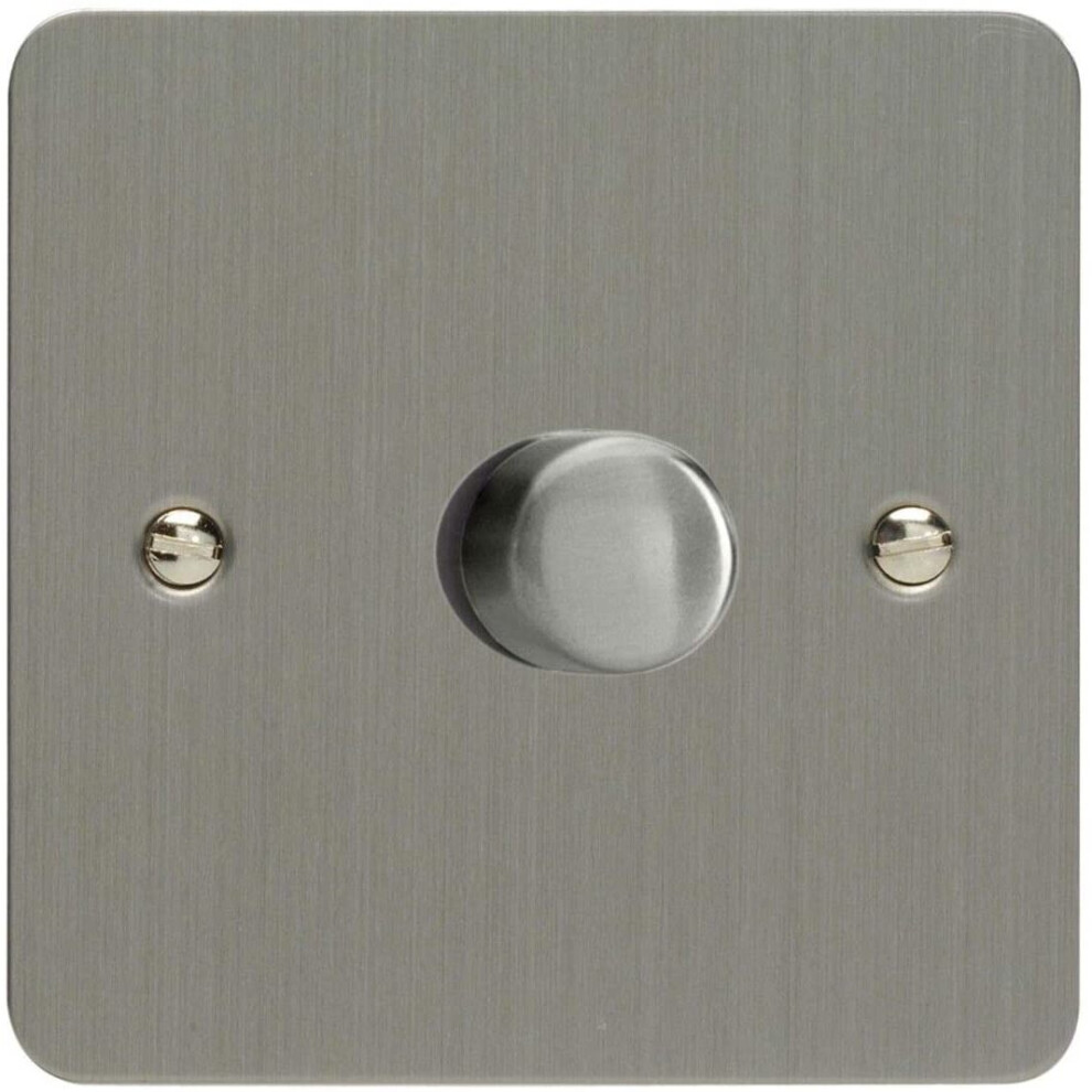 Varilight Switch, Brushed Steel 5021575621068