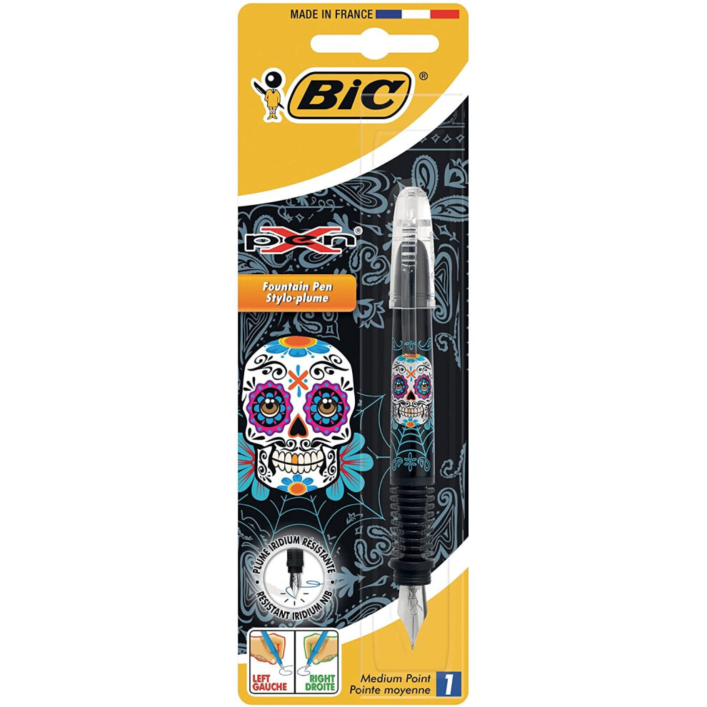 BIC - 990763 - X Pen Decors Fountain Pen - Blister of 1