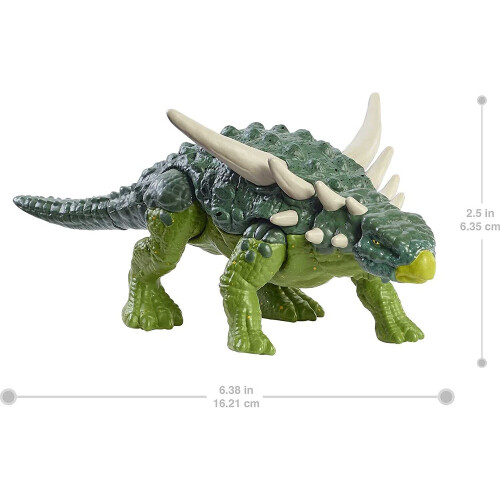 Jurassic World Jurassic World Fierce Force Sauropelta Δεινόσαυρος με Κινούμενες Άρθρωσεις, Ρεαλιστική Γλυπτική 1