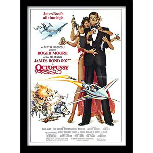 James Bond James Bond Octopussy One Sheet A3 Framed Print
