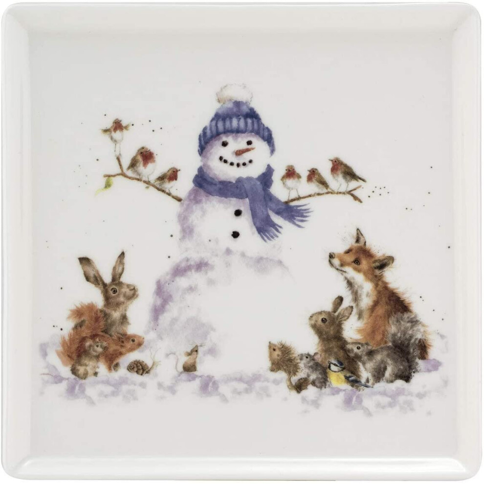 Portmeirion Home & Gifts WNQA4095-XG Dinner Plate-Single, Ceramic