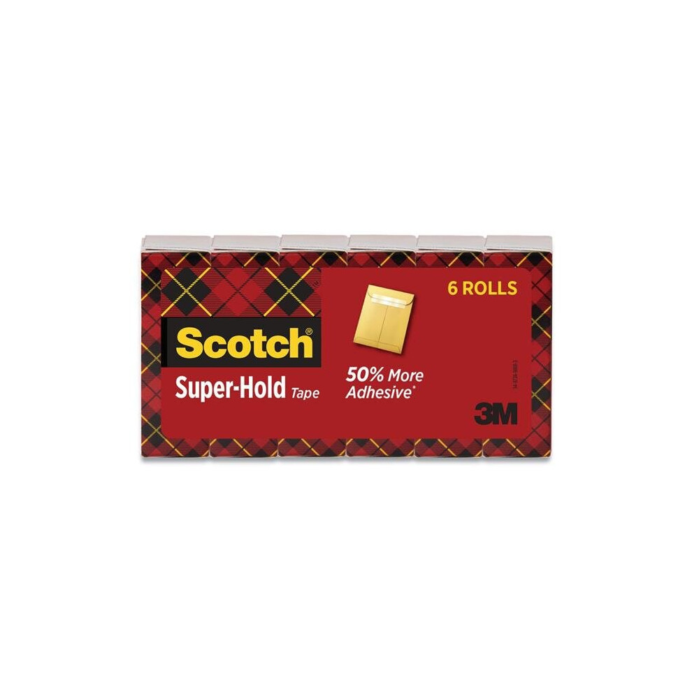 3M Mmm700k6 Adhesive Super-Hold Refill Tape, Clear