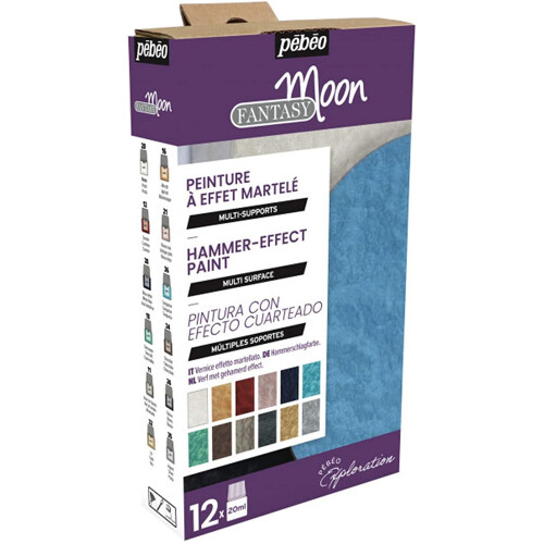 Pebeo 757441 Fantasy Moon Explorer Set, Assorted, 12X20ML 1