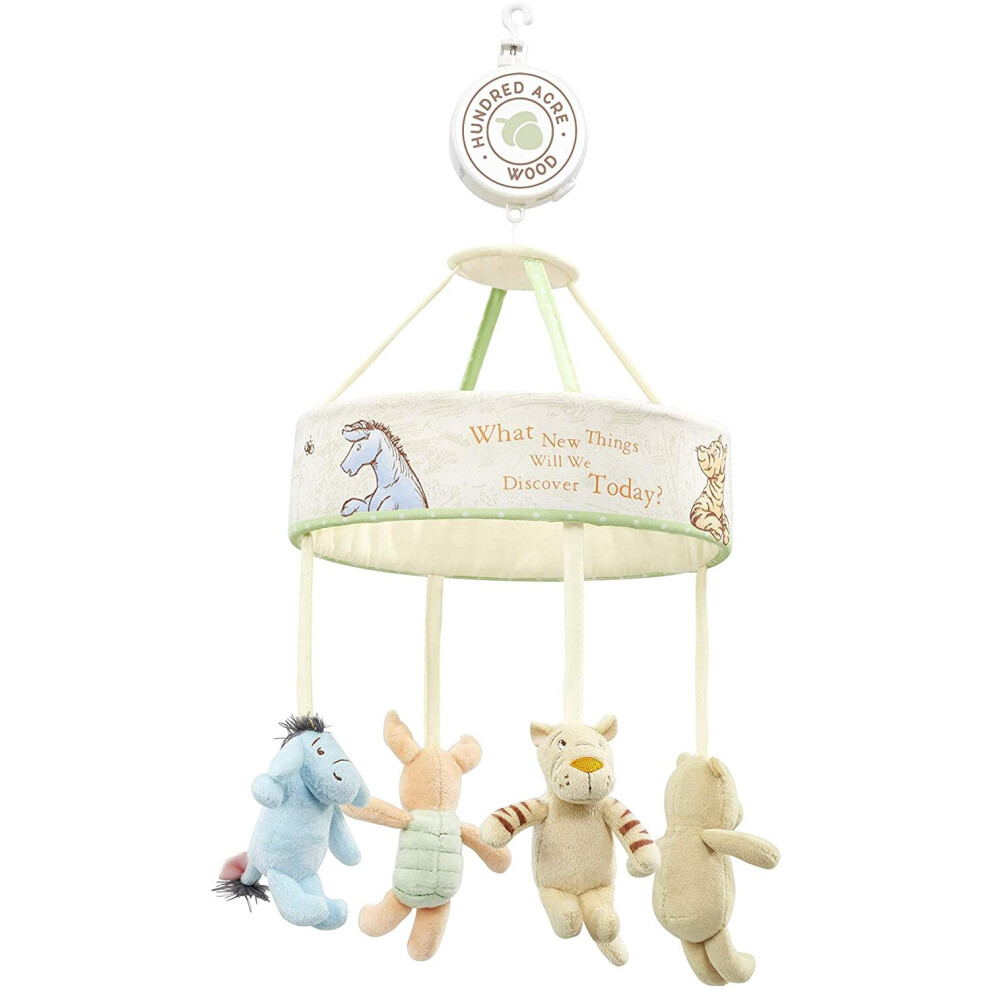 Rainbow Designs Hundred Acre Wood Winnie The Pooh Musical Mobile DN1610