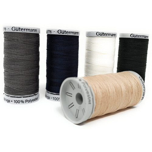 Gütermann Gutermann 5 x 100 m X-Strong 100 Percent Polyester Thread Set 2