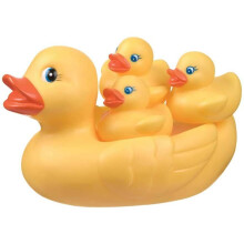 Playgro 0187479 Bath Duckie Family - Fully Sealed for Baby Infant Toddler Children, Playgro is Encouraging Imagination with STEM/STEM for a Bright