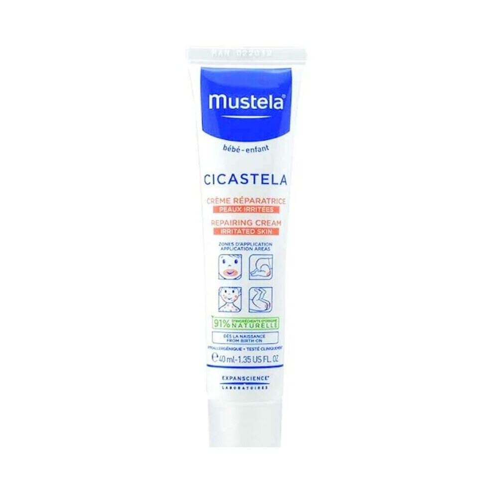 Repair Cream For Babies Mustela Le2937 40 Ml