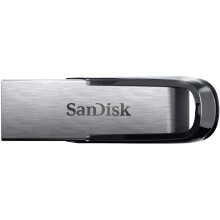 SanDisk Ultra Flair USB 3.0 Flash Drive Memory Stick 128GB - Silver