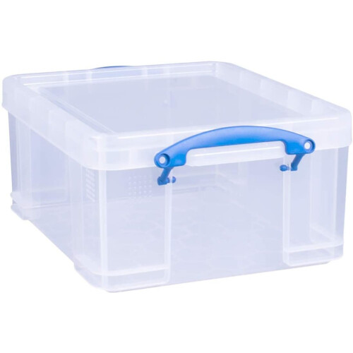 Really Useful Really Useful Storage Box 21 Litre Clear 21CCB