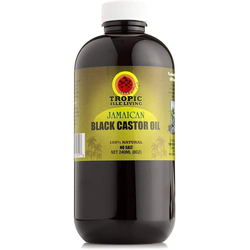 Tropic Isle Jamaican Black Castor Oil 237Ml