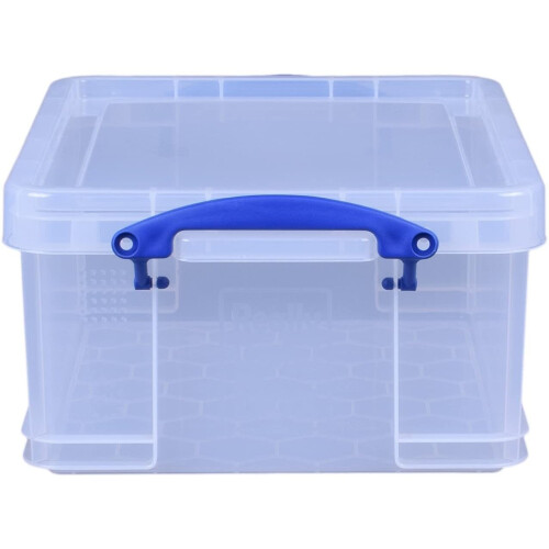 Really Useful Really Useful Storage Box 21 Litre Clear 21CCB 1