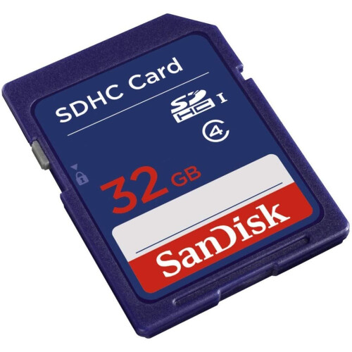 SanDisk SanDisk SDSDB-032G-B35 32 GB SDHC Class 4 Memory Card - Blue (Label May Change) 2