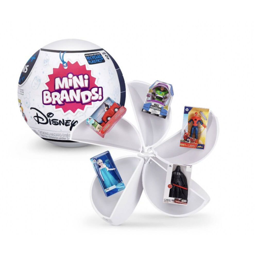 Disney Store 5 Surprise Mini Brands Series 1 Mystery Capsule