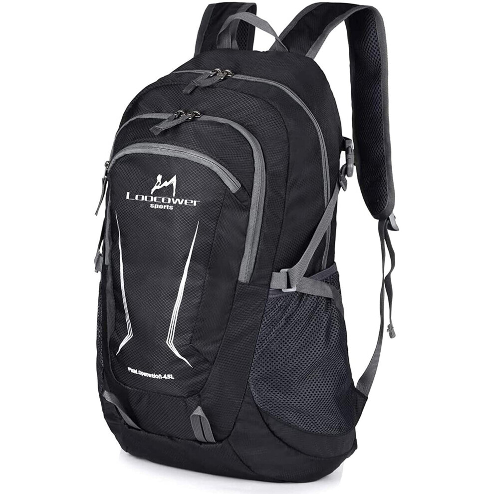 Photos - Backpack Loocower 45L Ultra Lightweight Foldable  Packable Hiking Rucksack Portable Water Resistant Daypack Bag for Camping C