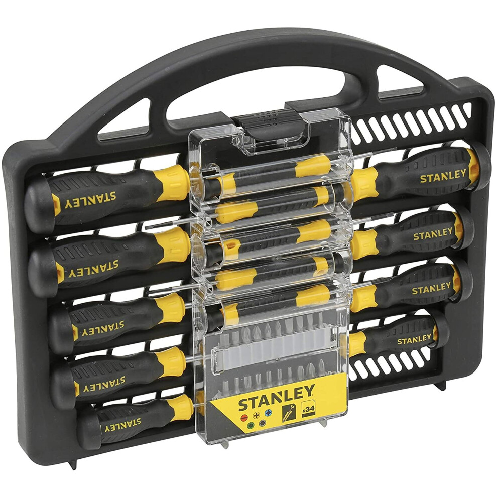 Stanley - STANLEY Screwdriver Set 34 pcs - STHT0-62141