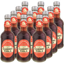 Fentimans Cherry Cola 275ml – Pack of 12 | Botanically Brewed with Ginger, Cinnamon & Cherry Juice