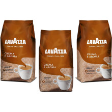 Lavazza Crema Aroma Coffee Beans 1Kg (Pack of 3)