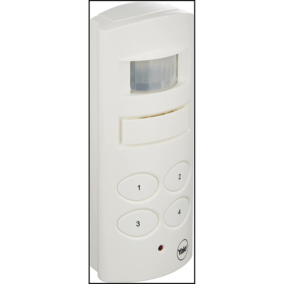 Yale Saa5015 Wireless Shed And Garage Alarm, Free-Standing Or Wall-Mounted, 4 Digit Pin-Code, Battery-Powered, Motion Detection, 100Db Siren, Easily 5011802270794