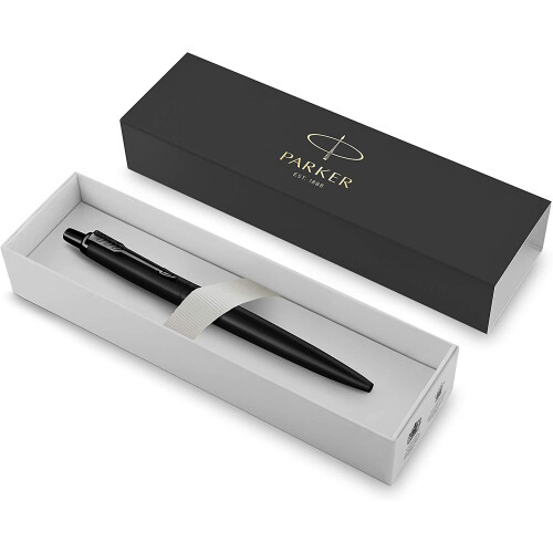 Parker Parker Jotter XL Στυλό Μπαλάκι | Μονοχρωμία Ματ Μαύρο | Μεσαία Μύτη | Μπλε Μελάνι | Δώρο 1