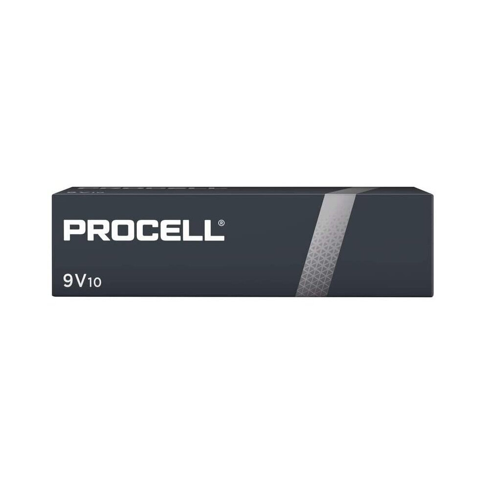 Duracell 20X Industrial 9V Alkaline Batteries Mn1604 Pp3, Mn1604 Replaces Procel