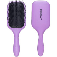 Escova Desembaraçadora Denman Tangle Tamer Ultra (Violeta) para Cabelos Cacheados e Naturais