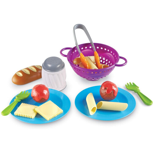 Learning Resources Learning Resources New Sprouts Pasta Time - 20 pezzi, 2+ anni Gioco di ruolo cibo per bambini