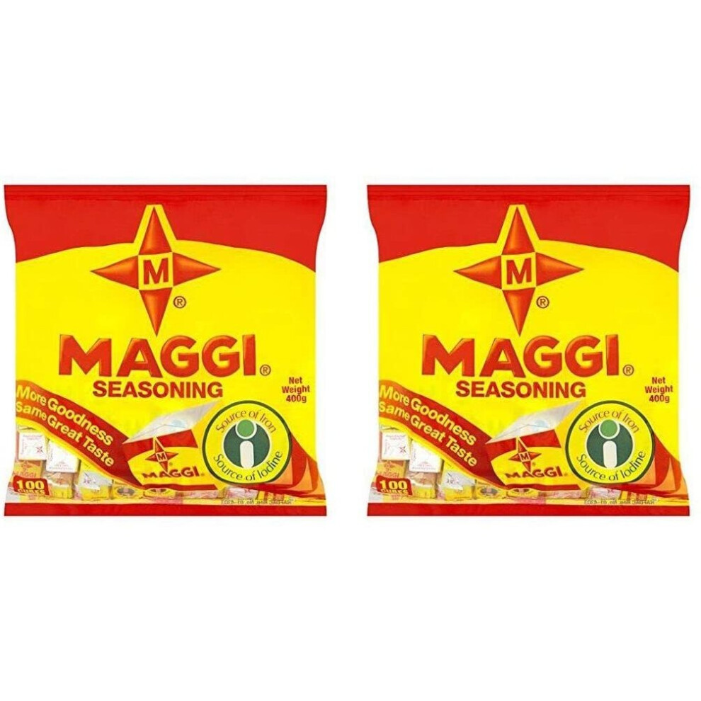 Maggi (Pack Of 2) Seasoning Cubes (100 Cubes) 400G - Product Of Nigeria