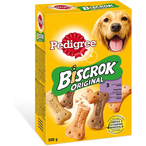 Pedigree Pedigree Biscrok Multi Small 500g x 12 1