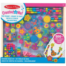 Melissa & Doug Wooden Bead Bouquet | Arts & Crafts | DIY | 4+ | Gift for Boy or Girl