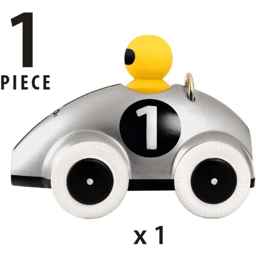 Brio Raceauto BRIO - model 30232 - Push &amp; Go grijs - speciale editie 2