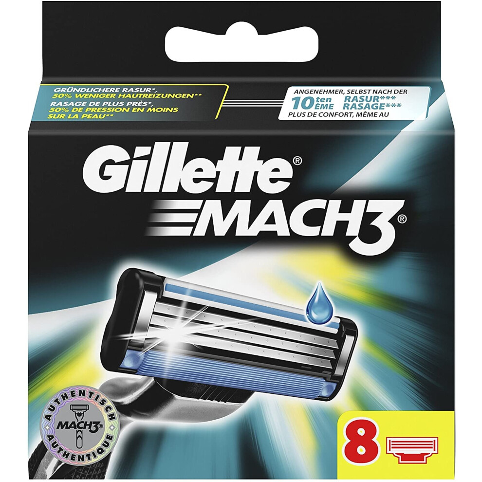 Gillette Mach3Â Razor Blades for Men-image-OPC-P8VXJCC-NEW