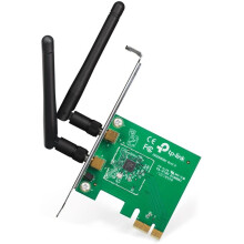 TP-LINK TL-WN881ND 300 Mbps Wireless N PCI Express Adapter, PCIe Network Interface Card for Desktop, Low-Profile Bracket Included, Supports Windows