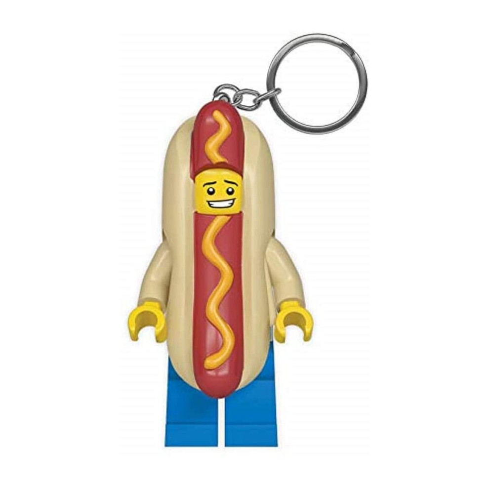 LEGO IDKE119 Hot Dog Man Keylight Keyring