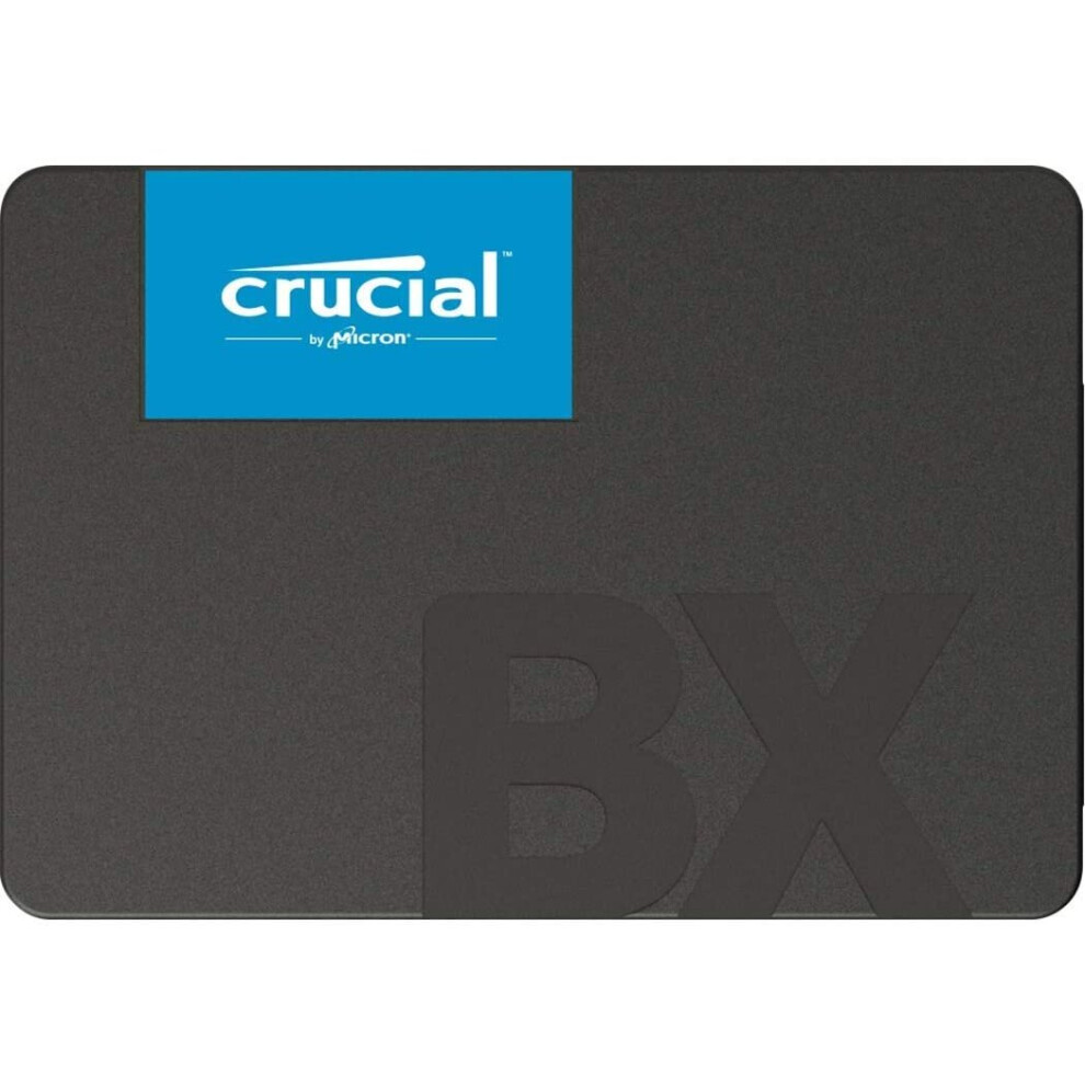 Crucial BX500 1TB CT1000BX500SSD1(Z) - Upto 540 MB/s (Internal SSD, 3D NAND, SATA, 2.5 Inch), Black