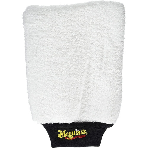 Meguiar's X3002 Microfibre Car Wash Mitt, White