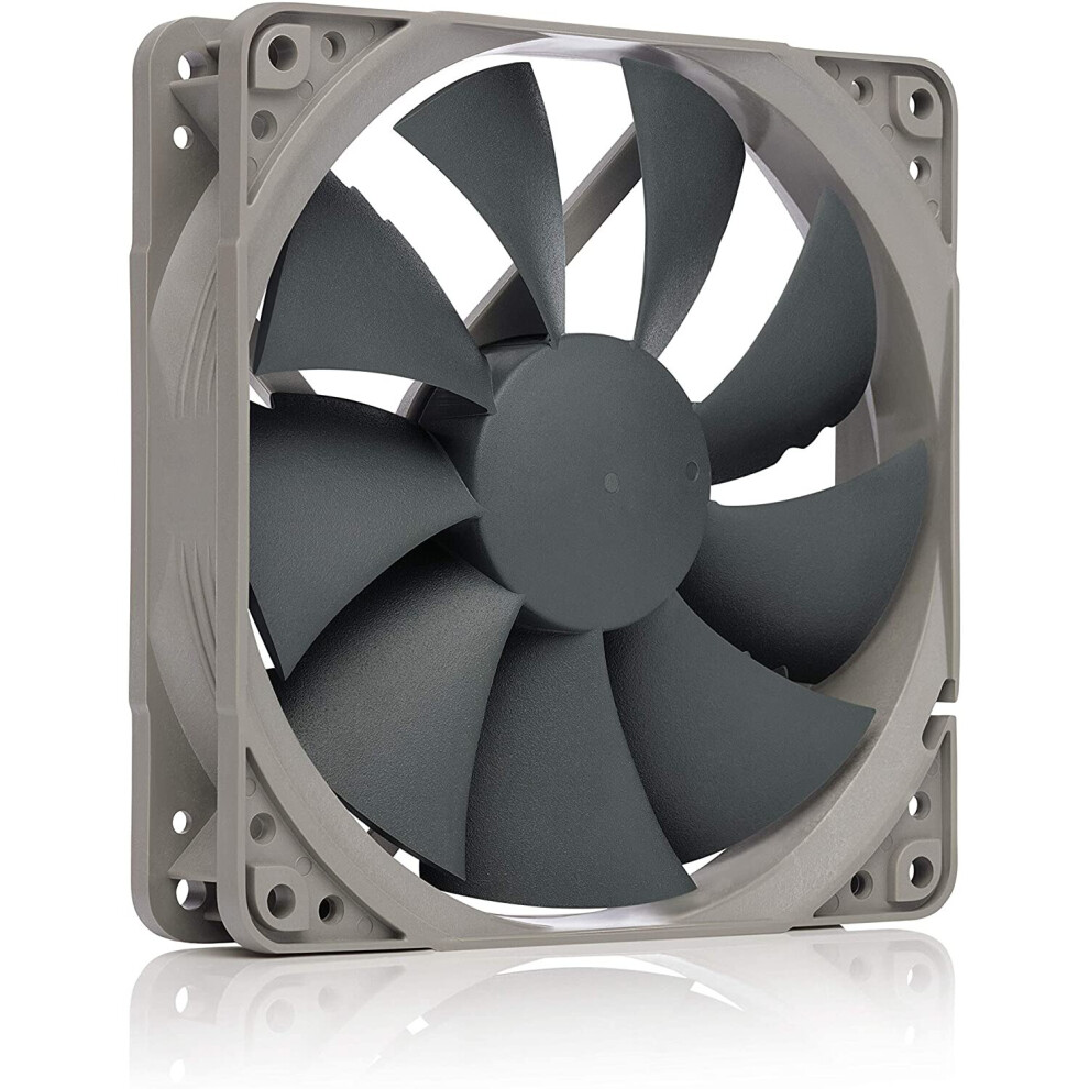 Noctua Grey Nf-P12 Redux-1700 Pwm, High Performance Cooling Fan, 4-Pin, 1700 Rpm (120Mm, )