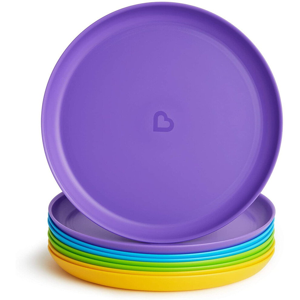 Munchkin Multi Toddler Plates, Pack of 8