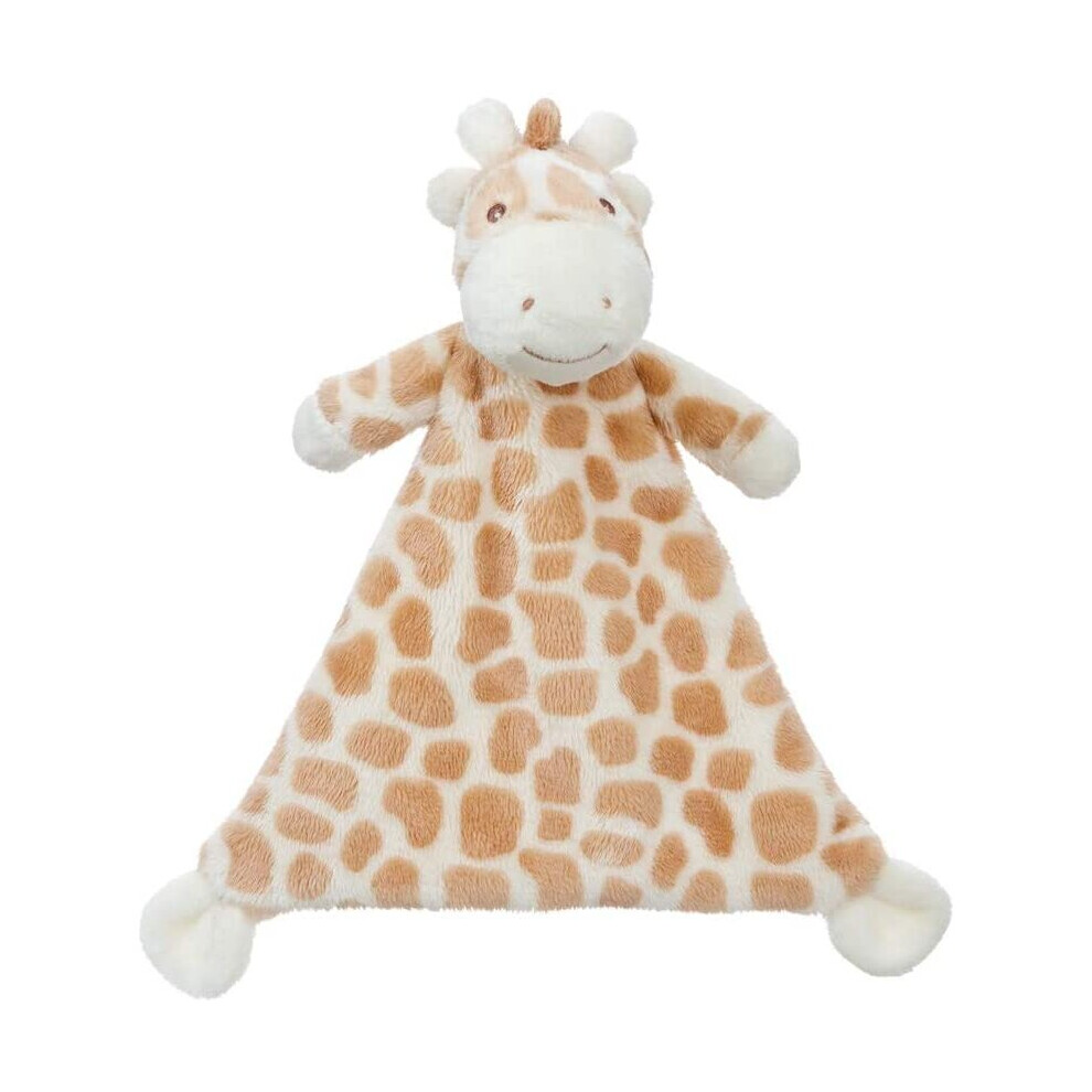 Aurora Gigi Giraffe Comforter Blankie, 61259, Perfect Baby Shower Gift, Multi-Coloured