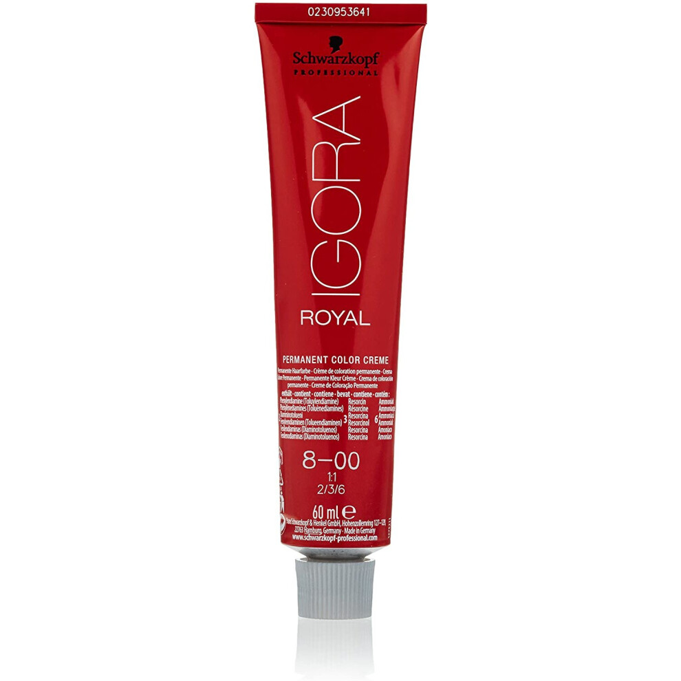 Schwarzkopf Shwarzkopf - Igora Royal 8-00 60Ml