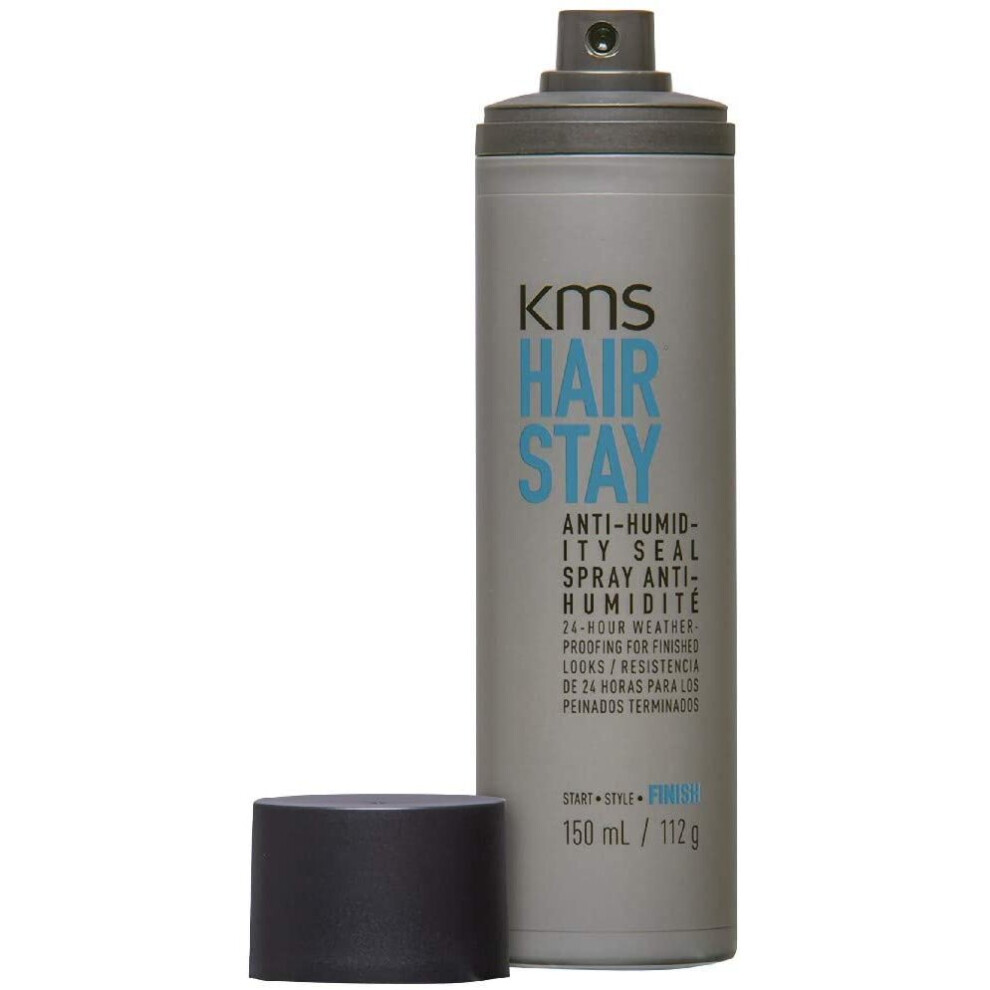 KMS Hair Stay Anti-Humidity Seal Hair Spray For Frizz & Humidity Protection, 150ml