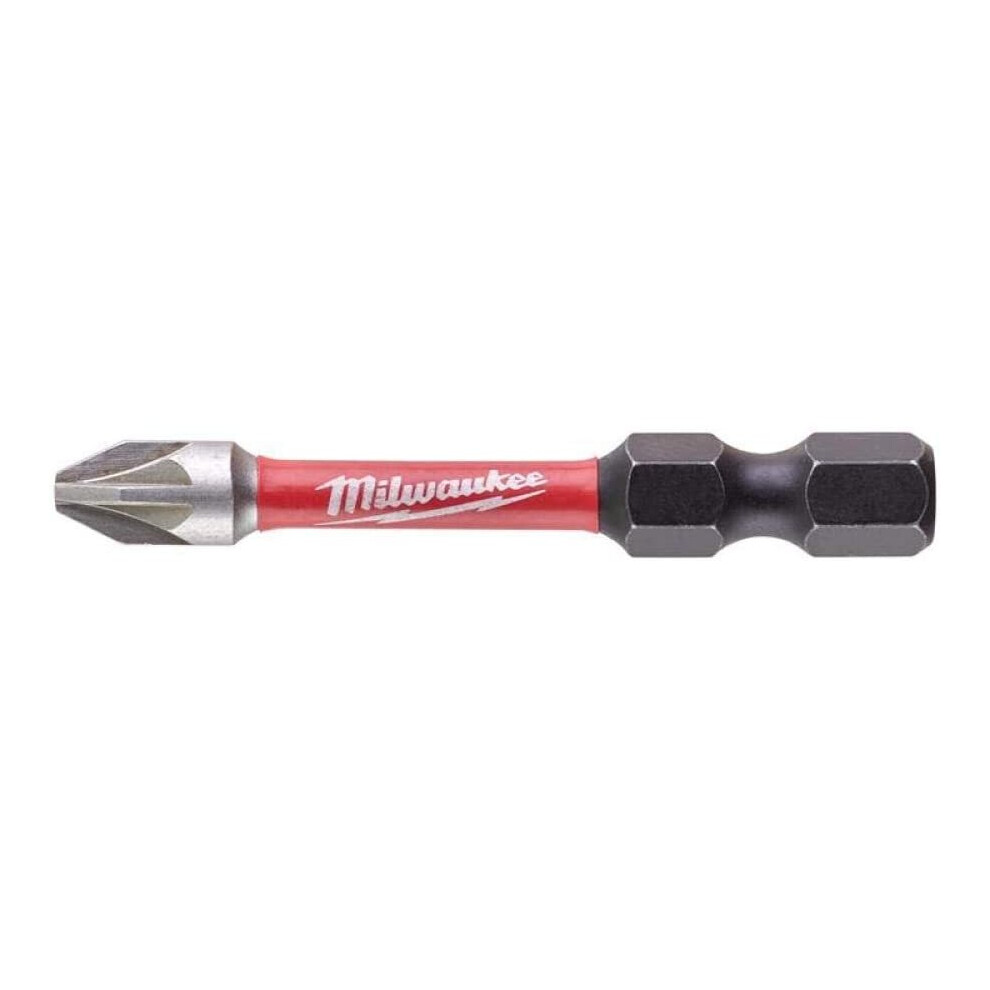 Photos - Bits / Sockets Milwaukee MIL472050 Shockwave Impact Duty Bits PZ2 x 50mm  (Pack 10)