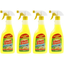 Elbow Grease 4x500ml All Purpose Kitchen Laundry Household Degreaser Cleaner Spray