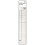 Docrafts 30 cm Precision Ruler with Metal Edge Inlay, Black 1