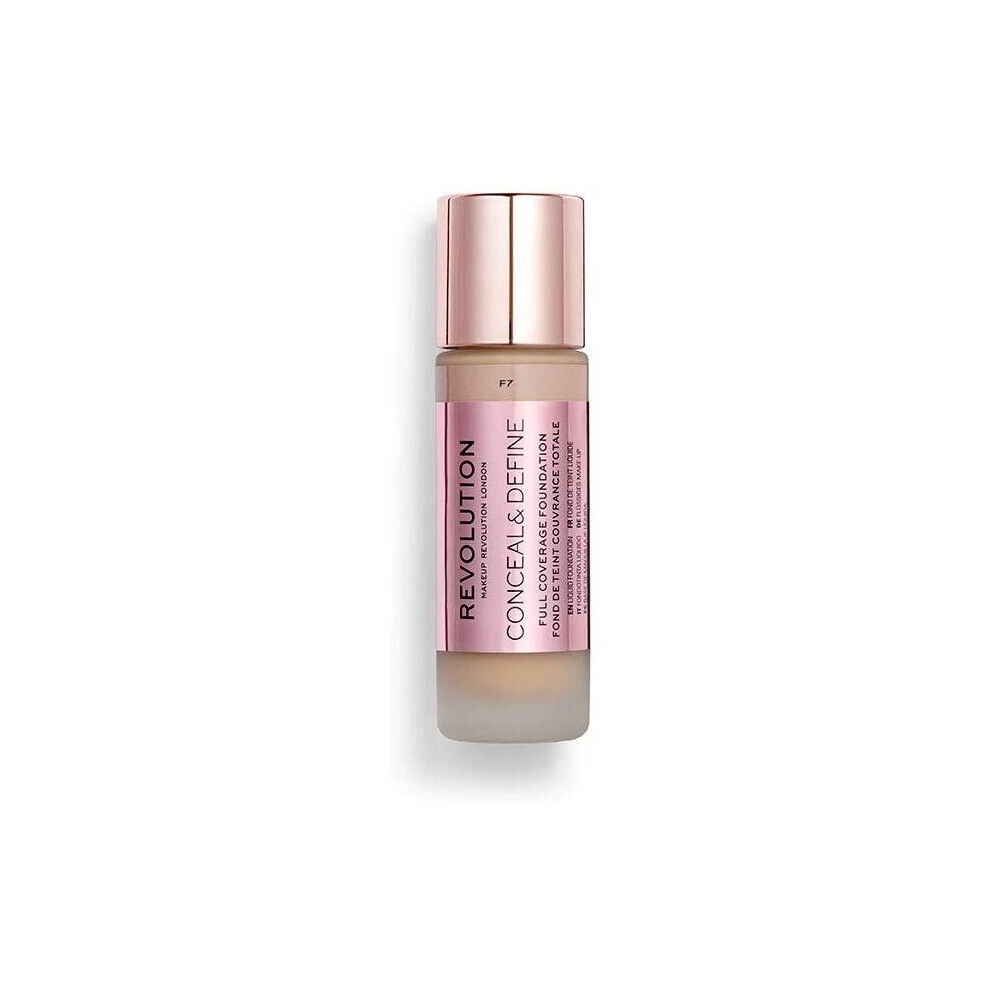 Makeup Revolution Conceal & Define Foundation F7