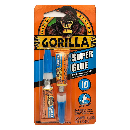 Gorilla Gorilla Super Glue 3g (Pack of 2)