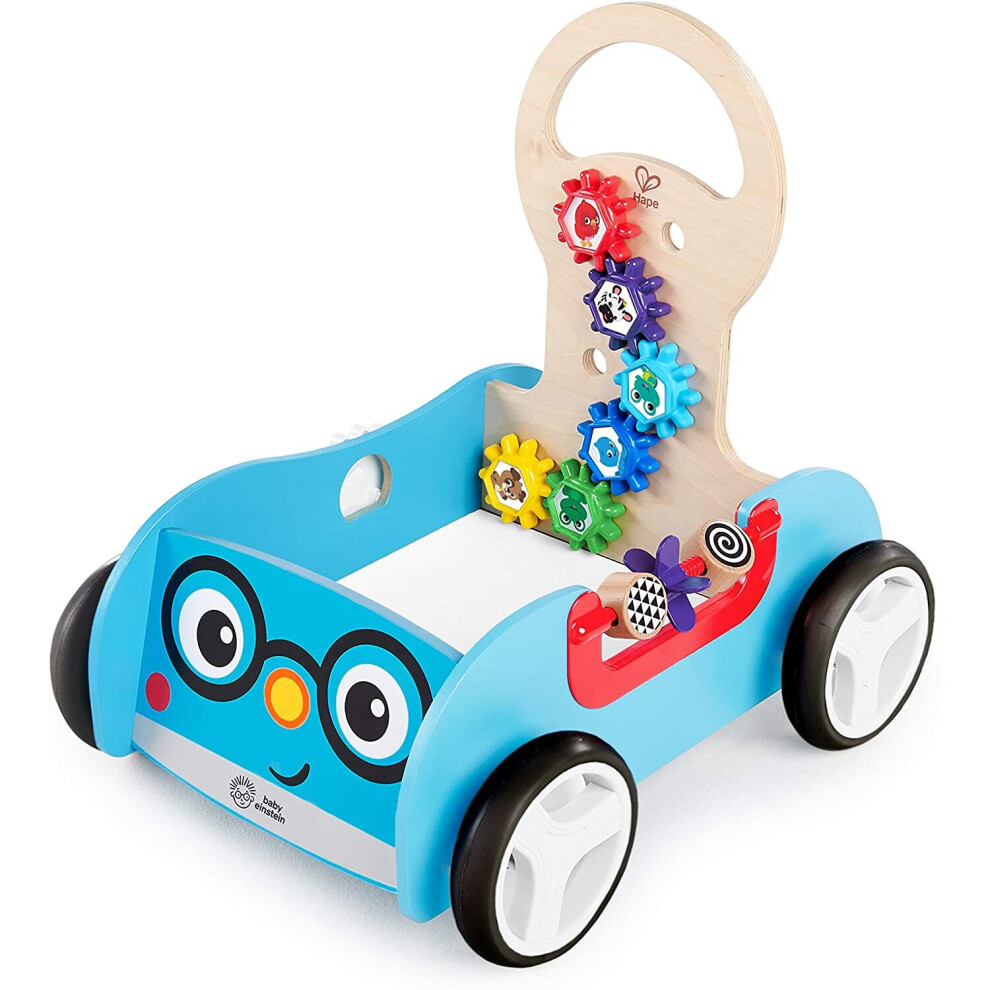 Baby Einstein, Hape, Discovery Buggy Wooden Activity Walker and Wagon