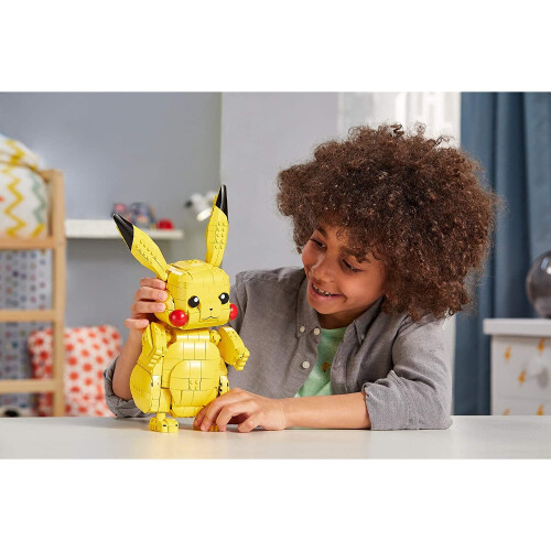 MEGA Mega Construx FVK81 Pokemon Jumbo Pikachu, Multi-Colour 1