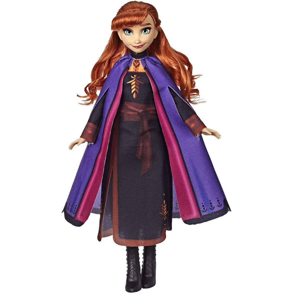 Disney Frozen Anna Fashion Doll With Long Red Hair and Outfit Inspired by Frozen 2 â Toy for Kids 3 Years Old and Up