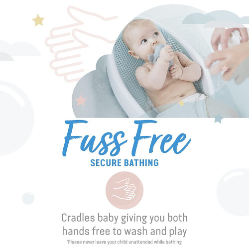 Angelcare Soft Touch Bath Support - Aqua 1